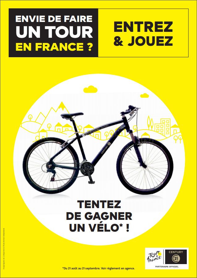 century 21 vélo tour de france