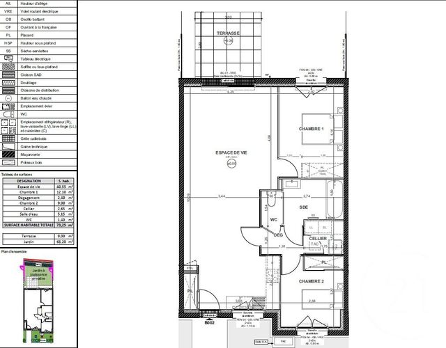 maison à vendre - 3 pièces - 73.25 m2 - CHOLET - 49 - PAYS-DE-LOIRE - Century 21 Les Arcades